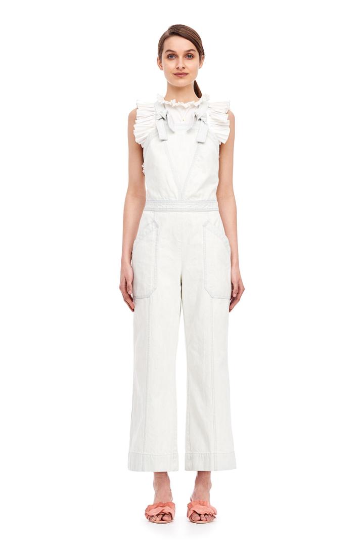 Rebecca Taylor Denim Jumpsuit