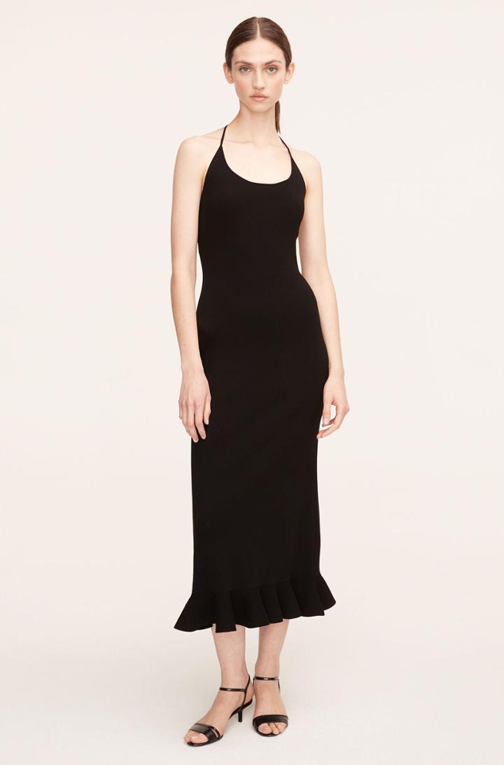 Rebecca Taylor Rebecca Taylor Compact-stretch Knotted-back Column Dress