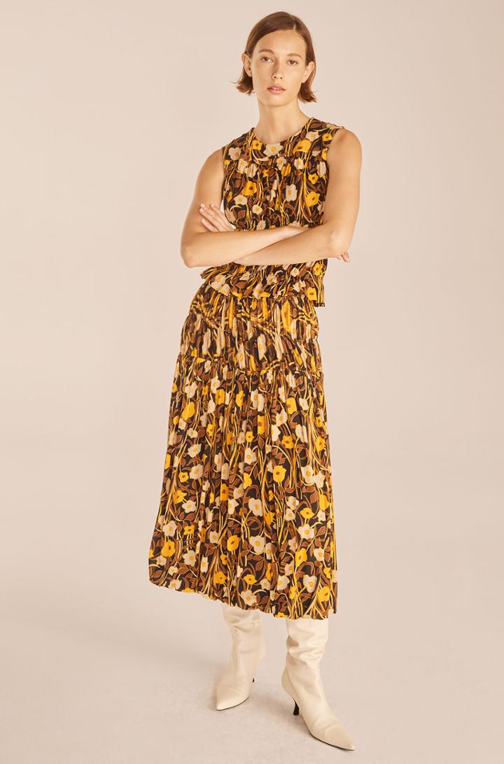 Rebecca Taylor Rebecca Taylor Daphne Fleur Mesh Skirt