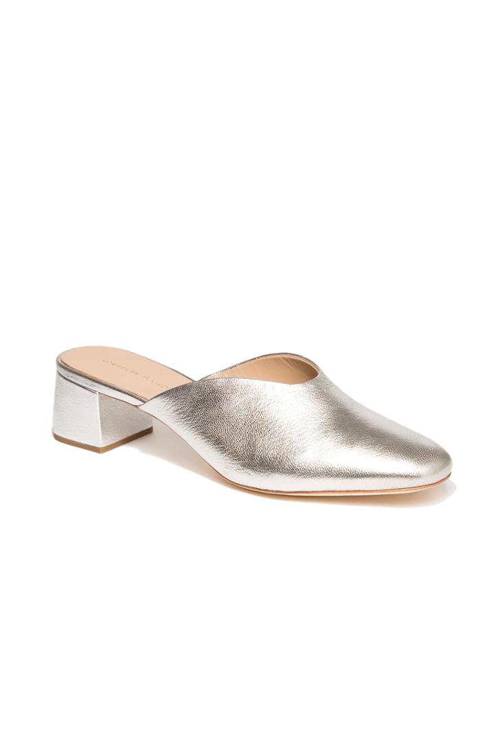 Rebecca Taylor Loeffler Randall Lulu Metallic Mule