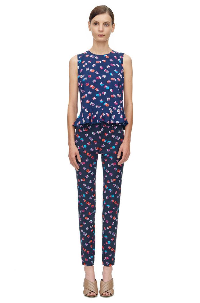 Rebecca Taylor Rebecca Taylor Sakura Floral Print Pant 8 Navy