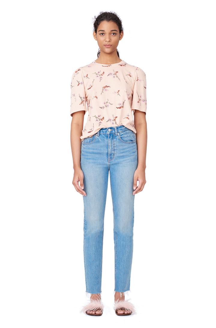 Rebecca Taylor Natalie Fleur Jersey Tee
