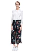 Rebecca Taylor Rebecca Taylor Meadow Floral Pant S Black Combo