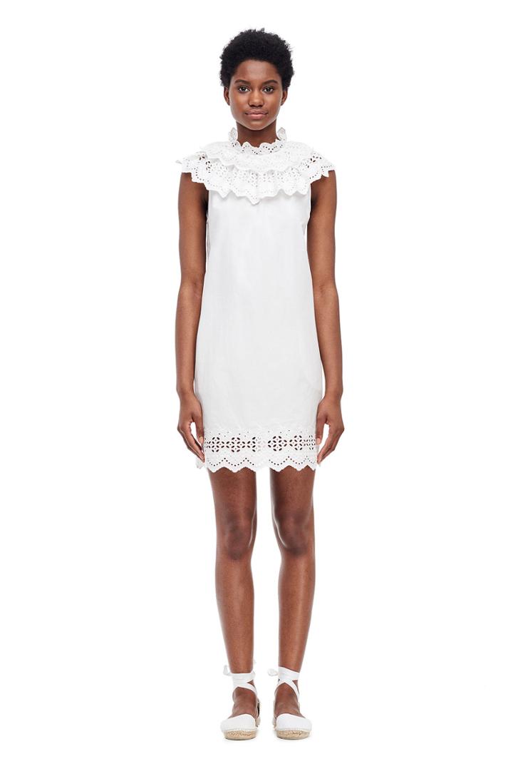 Rebecca Taylor La Vie Eyelet Poplin Dress