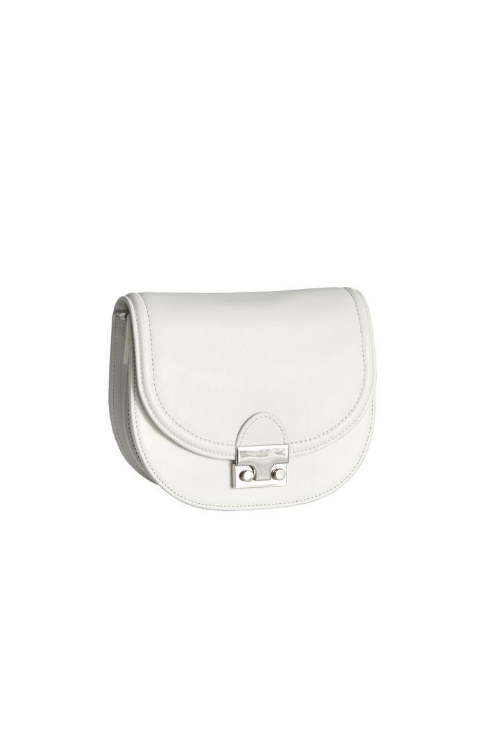 Rebecca Taylor Rebecca Taylor Loeffler Randall Saddle Bag One White