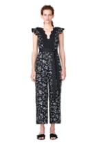 Rebecca Taylor Rebecca Taylor Moonflower Embroidered Jumpsuit