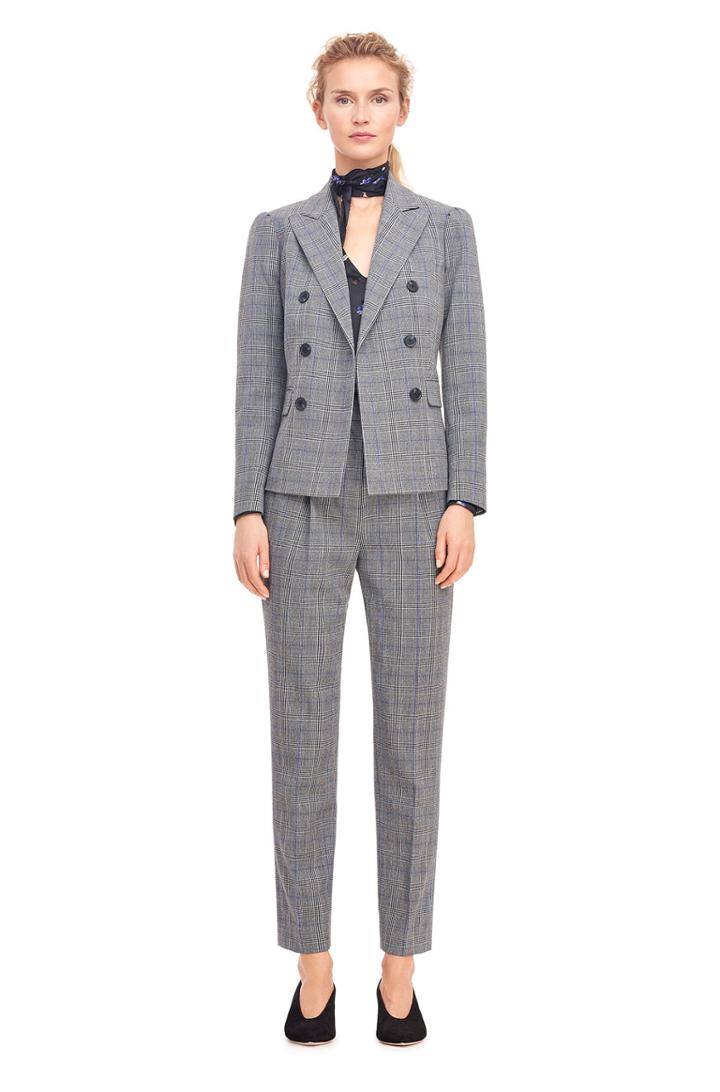 Rebecca Taylor Modern Check Blazer