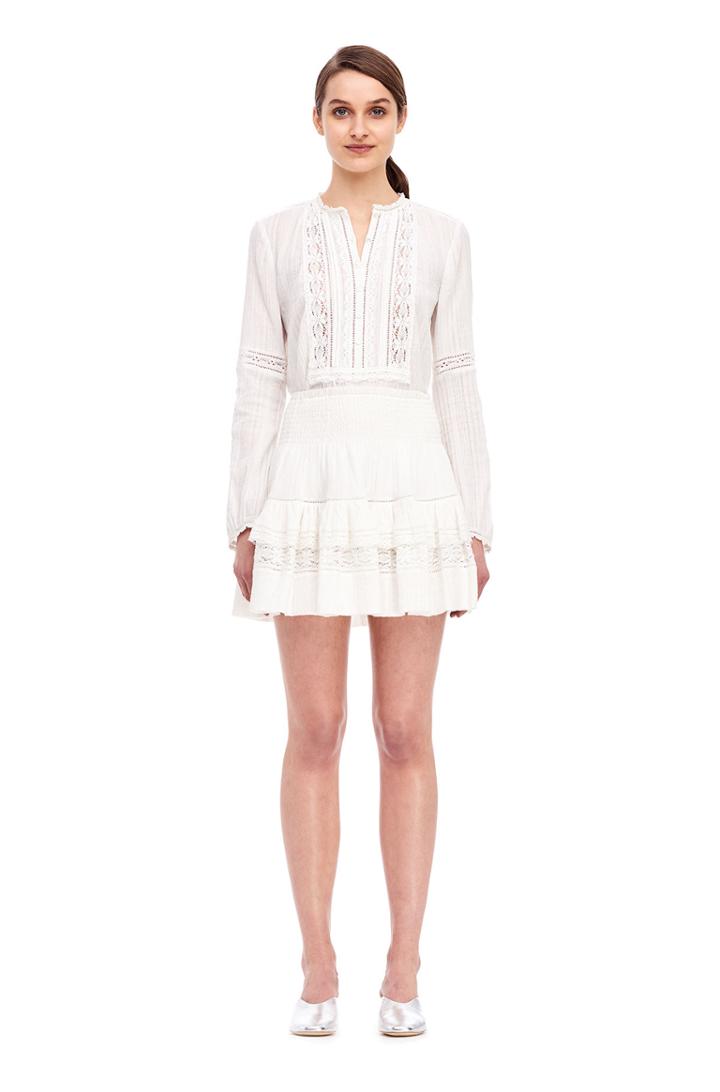 Rebecca Taylor Cotton Gauze Top