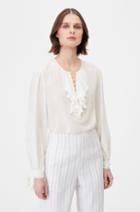 Rebecca Taylor Rebecca Taylor Tailored Scalloped Embroidered Top