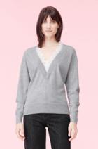 Rebecca Taylor Rebecca Taylor Lace Combo Pullover