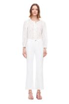 Rebecca Taylor La Vie Sweet Pea Embroidered Top