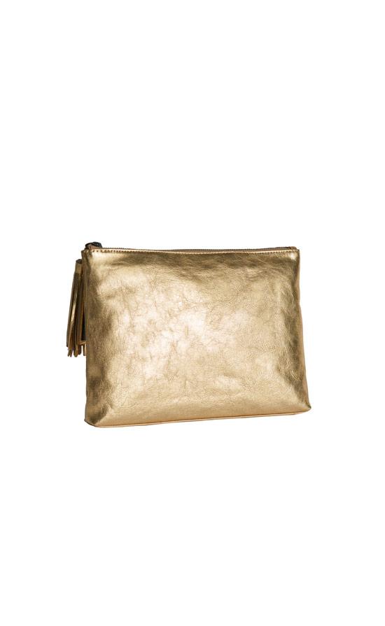 Rebecca Taylor Rebecca Taylor Loefller Randall Metallic Tassel Pouch