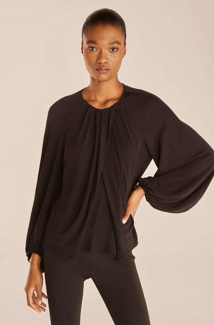Rebecca Taylor Rebecca Taylor Twist Front Knit Blouse