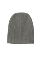 Rebecca Taylor White + Warren Plush Rib Cashmere Beanie