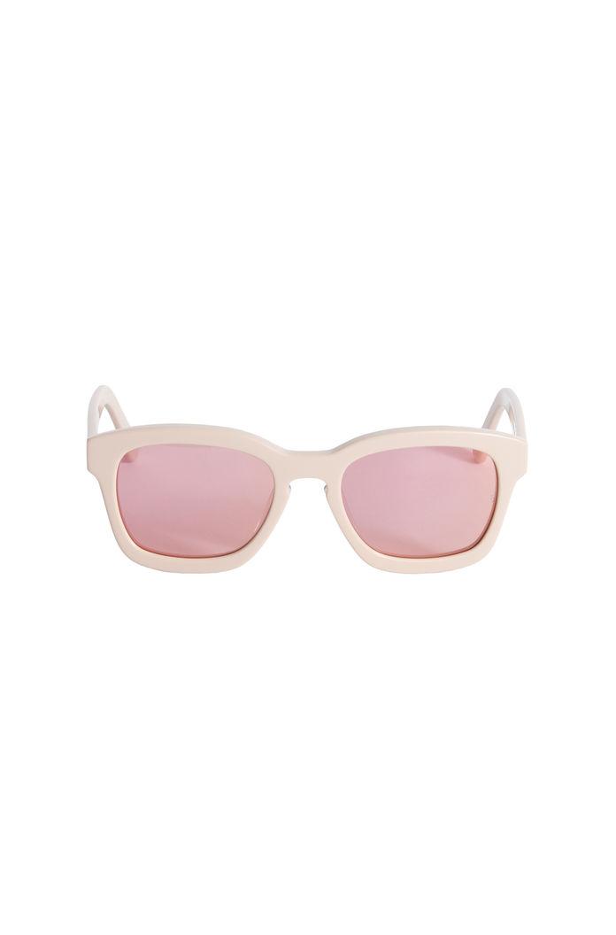 Rebecca Taylor Sunday Somewhere Csa Rose Gold Square Sunglasses Os Rose Gold