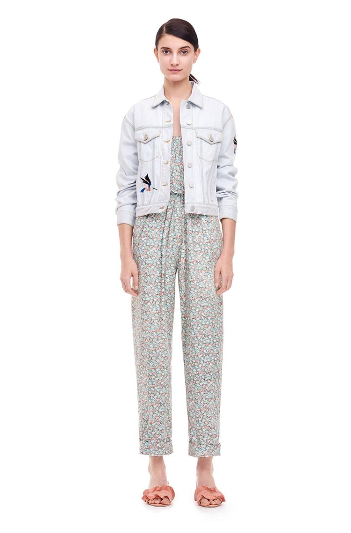 Rebecca Taylor La Vie Bird Patch Jacket