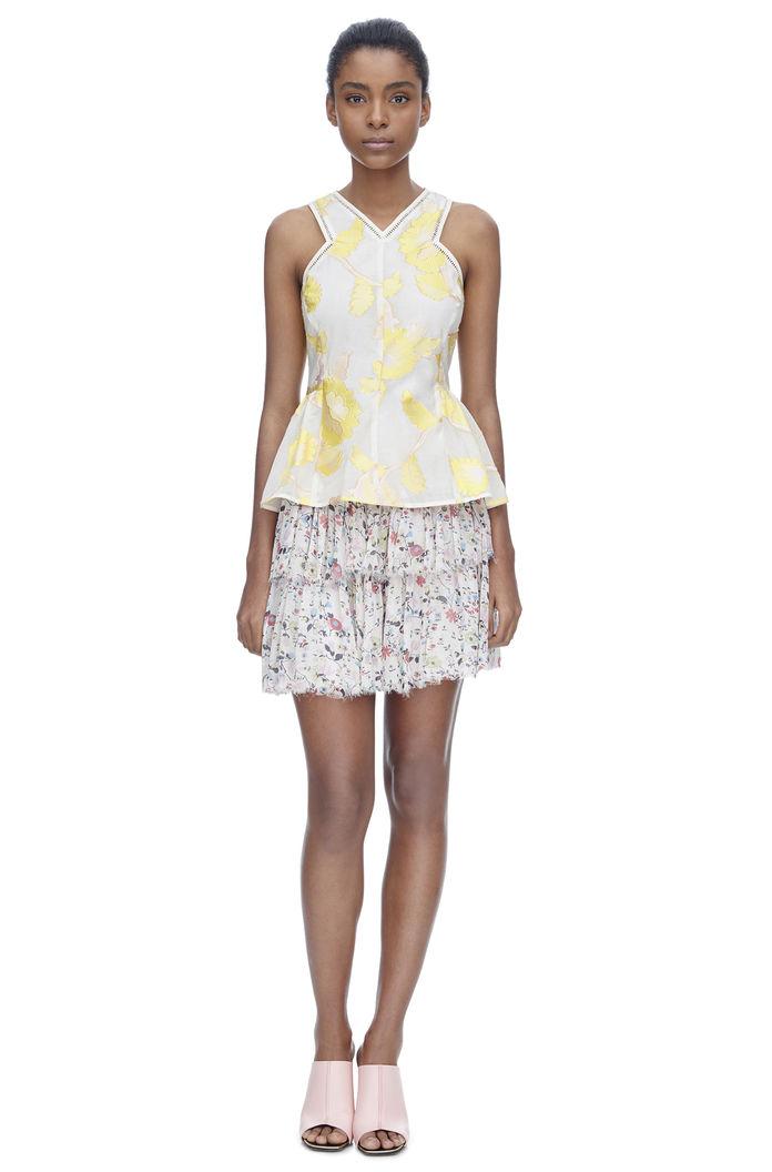 Rebecca Taylor Rebecca Taylor Sleeveless Ella Fil Coupe Top 4 Lemon