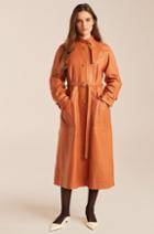 Rebecca Taylor Rebecca Taylor Leather Trench Coat
