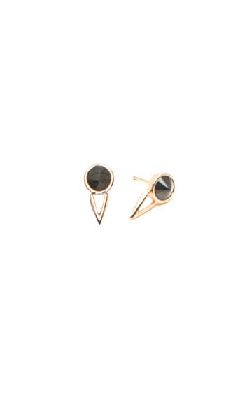 Rebecca Taylor Rebecca Taylor Collette Ishiyama Black Spinel Maru Studs