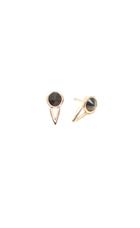 Rebecca Taylor Rebecca Taylor Collette Ishiyama Black Spinel Maru Studs