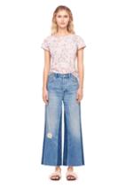 Rebecca Taylor La Vie Fabienne Floral Print Tee