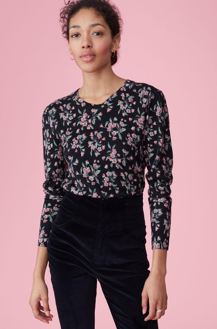 Rebecca Taylor Tilda Floral Pullover