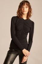 Rebecca Taylor Rebecca Taylor Ruched Long-sleeve Top
