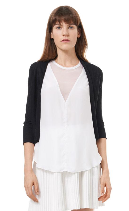 Rebecca Taylor Rebecca Taylor Easy Open Cardigan