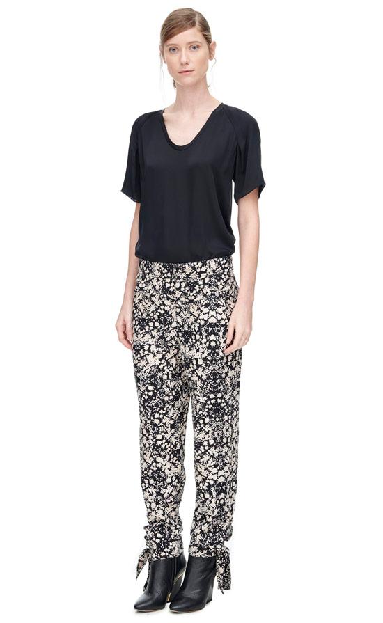 Rebecca Taylor Rebecca Taylor Potpourri Paisley Print Pant
