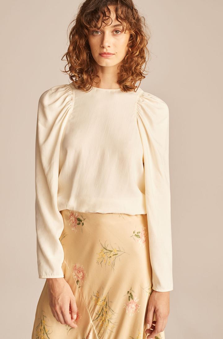 Rebecca Taylor Rebecca Taylor Puff Sleeve Top