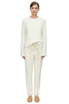 Rebecca Taylor Rebecca Taylor Belted Suit Pant 6 Cream