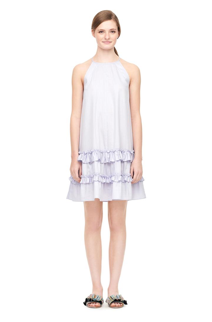Rebecca Taylor Cotton Sateen Tank Dress