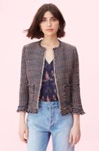 Rebecca Taylor Rebecca Taylor Tweed Ruffle Jacket