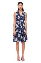 Rebecca Taylor Magnolia Floral Silk Dress