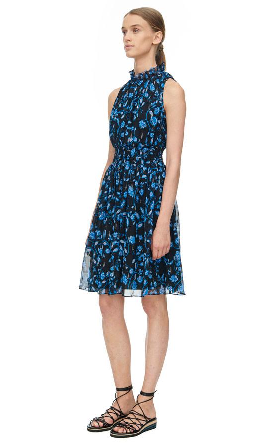 Rebecca Taylor Rebecca Taylor Sleeveless Kyoto Floral Smock Dress