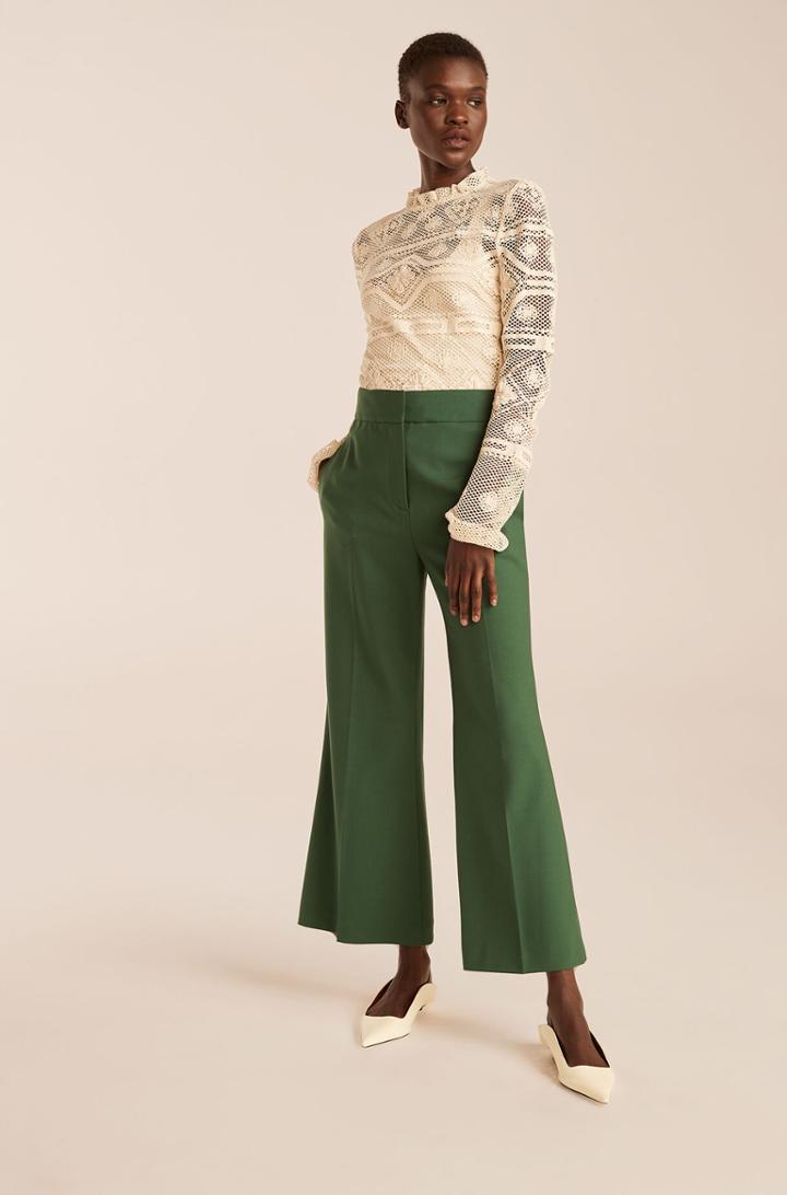 Rebecca Taylor Rebecca Taylor Cropped Flare Trouser