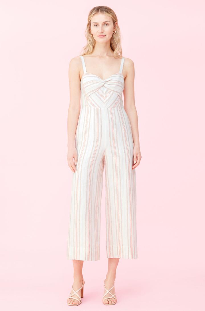 Rebecca Taylor Rebecca Taylor Yarn Dyed Stripe Jumpsuit