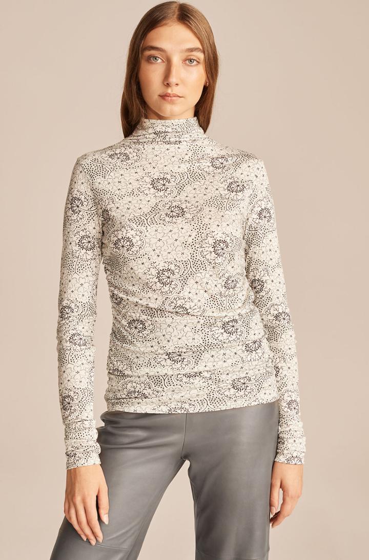 Rebecca Taylor Rebecca Taylor Ruched Turtleneck