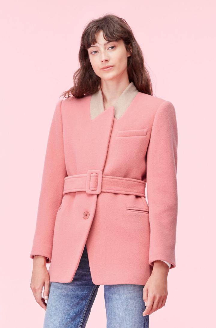 Rebecca Taylor Rebecca Taylor Plush Wool Coat