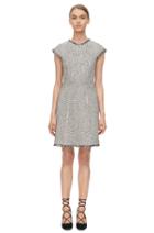Rebecca Taylor Rebecca Taylor Structured Tweed Dress 6 Nude Combo