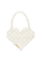 Rebecca Taylor Loeffler Randall Maria Beaded Heart Tote