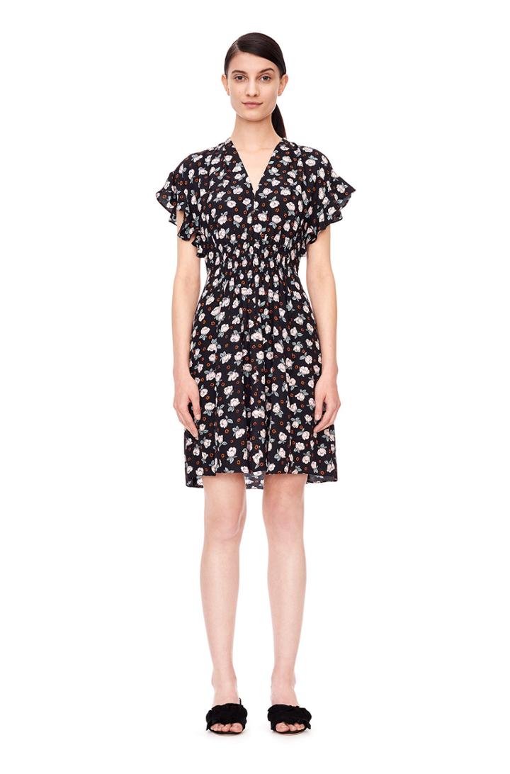 Rebecca Taylor Rosalie V-neck Dress