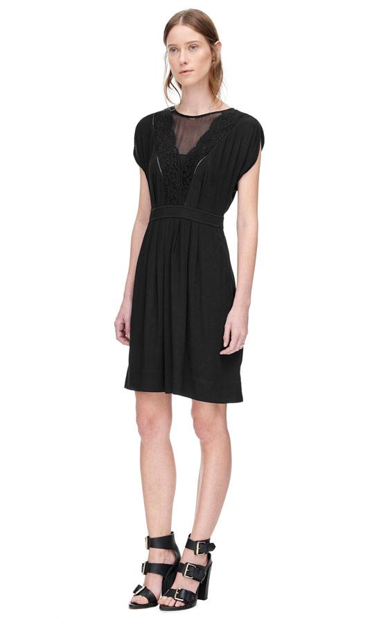 Rebecca Taylor Rebecca Taylor Sleeveless Crepe Lace Dress