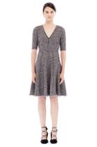 Rebecca Taylor Rebecca Taylor Stretch Boucle Tweed Dress 2 Teaberry Combo