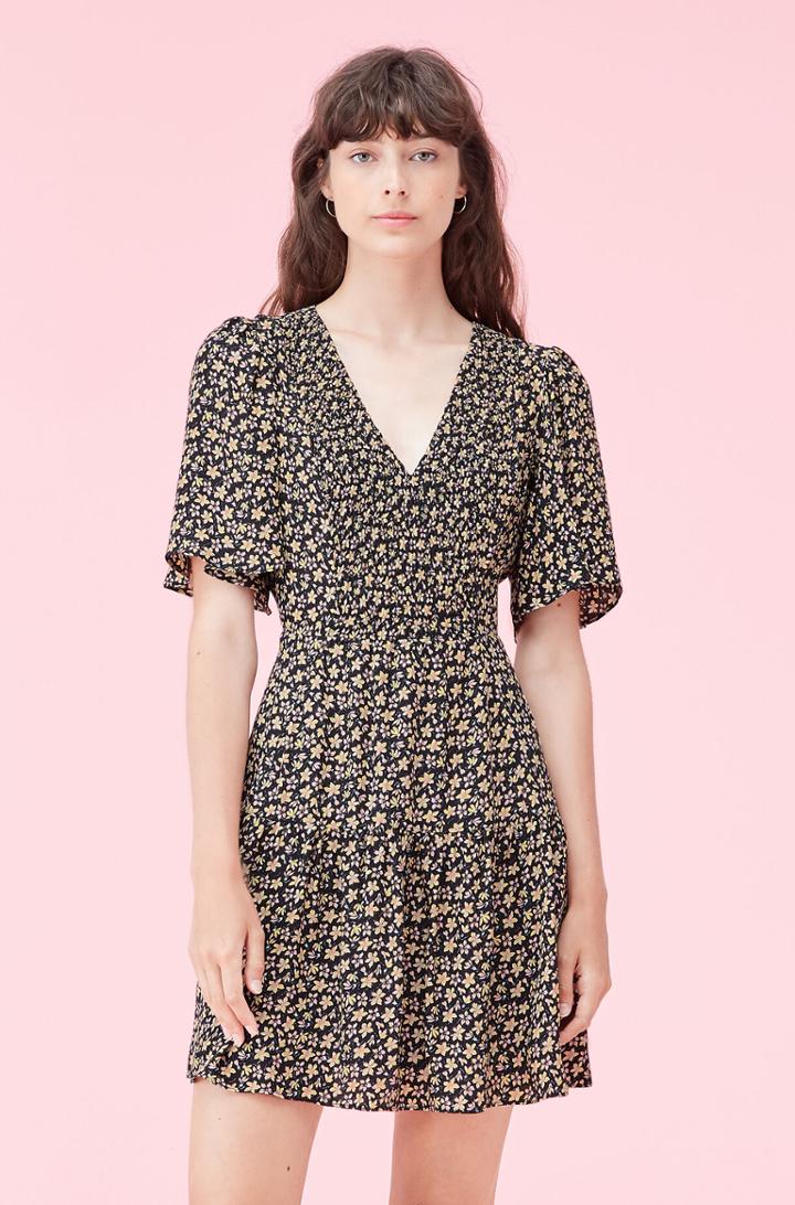Rebecca Taylor Rebecca Taylor Louisa Floral V-neck Dress