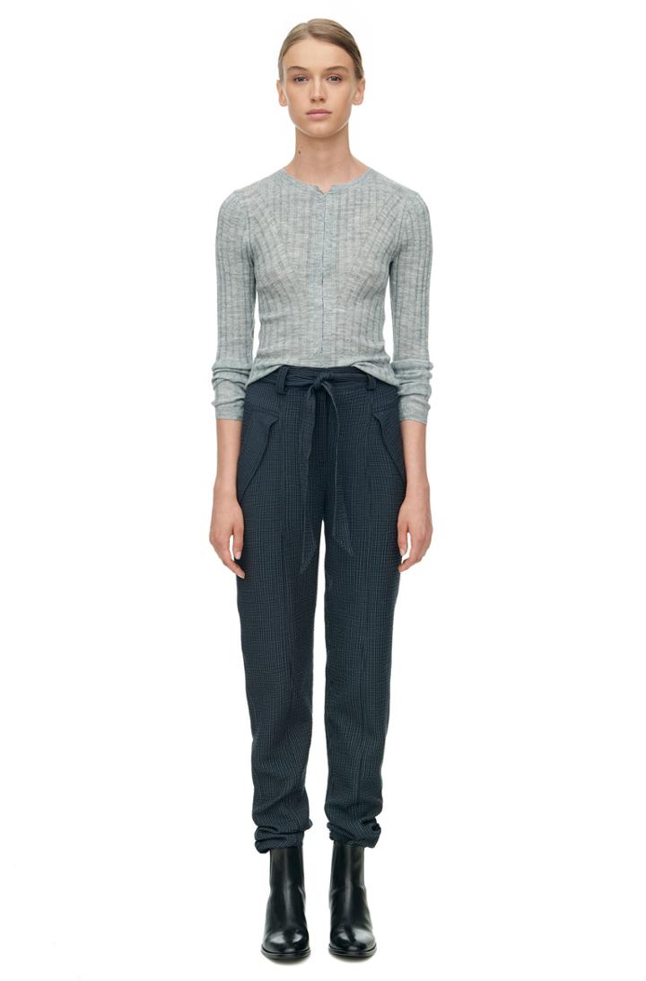 Rebecca Taylor Rebecca Taylor Ribbed Cardigan Xs Heather Grey