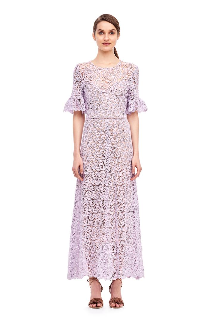 Rebecca Taylor Lace Midi Dress