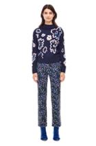 Rebecca Taylor Floral Embroidery Pullover