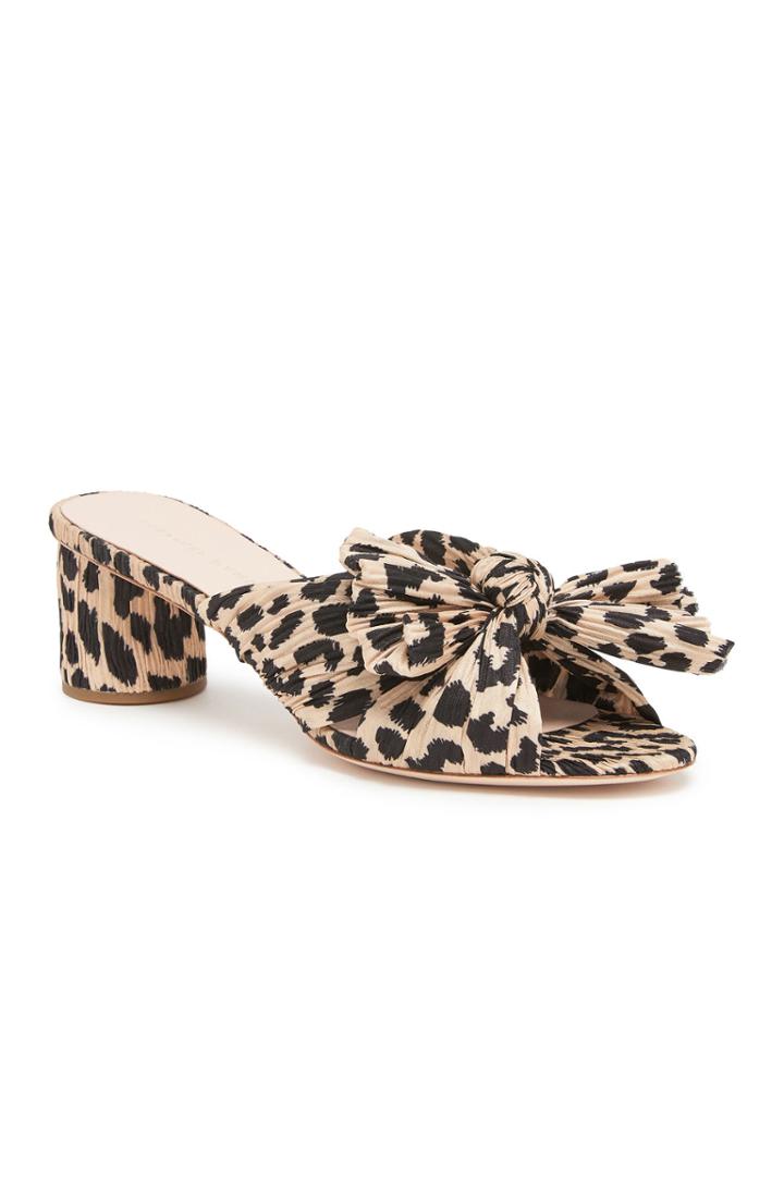 Rebecca Taylor Loeffler Randall Emilia Pleated Knot Mule