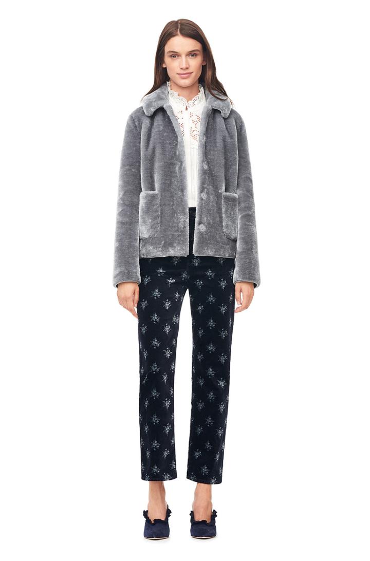 Rebecca Taylor La Vie Faux Fur Jacket